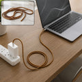 Spiral Cable Protector Sleeve for Laptop Charger Cable, Flexible Cord Saver (1 Pc)