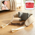 Neck & Shoulder Massager Belt with extra-wide ergonomic cushion for comfortable fit