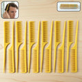 Professional tail comb set for hair styling and sectioning, 12 pcs