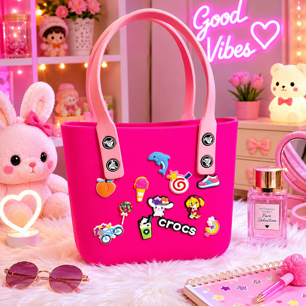Fashionable tote bag for girls with trendy design
