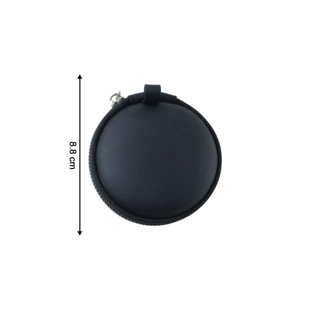 Portable earphone organizer case for travel