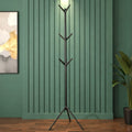 Heavy-duty metal coat rack stand with multiple hooks for coats and accessories
