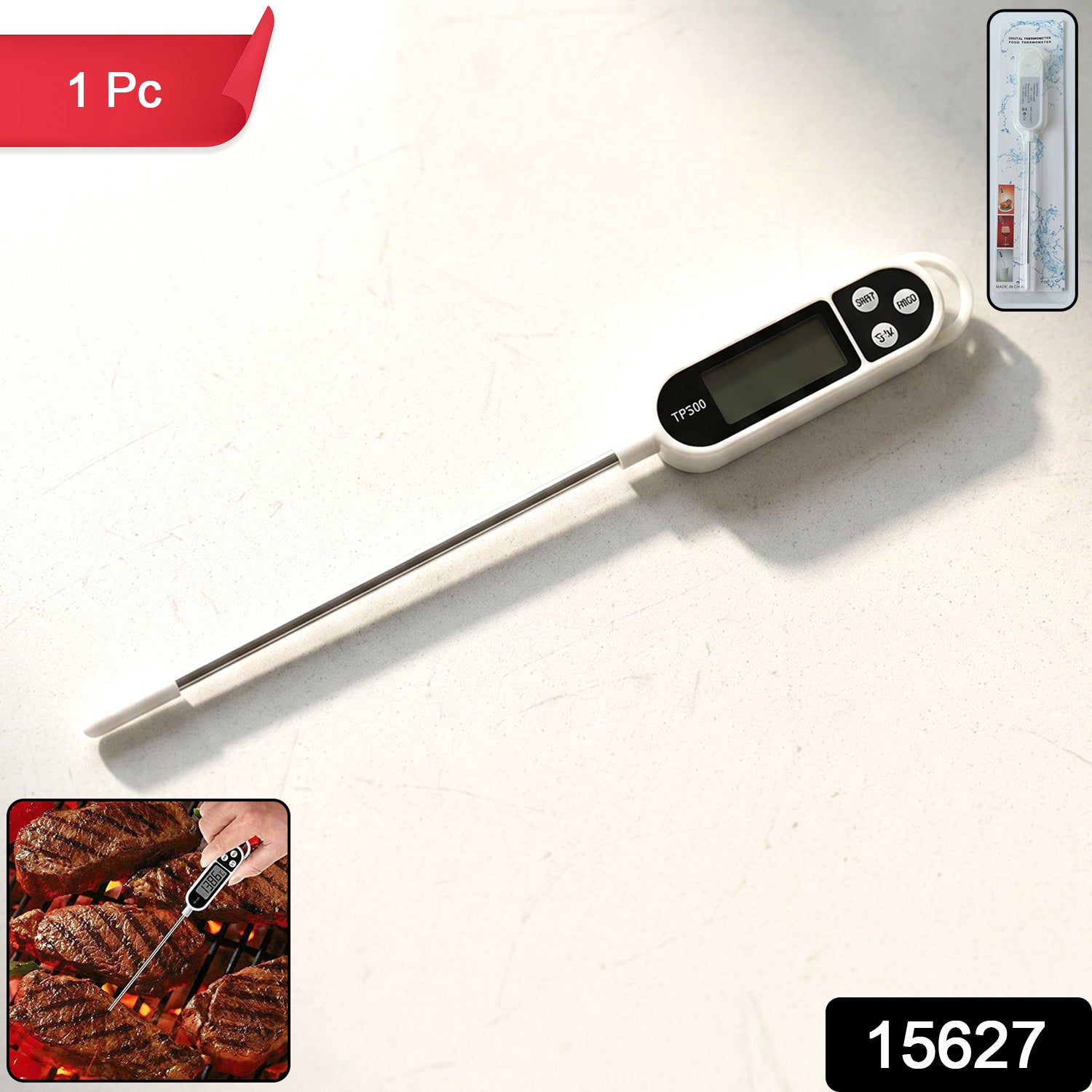 Kitchen probe thermometer cooking