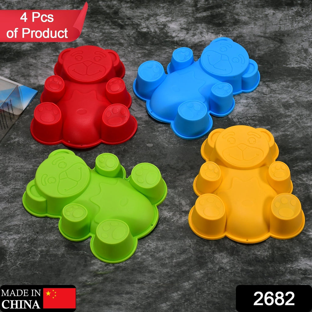 Silicone animal shaped moulds for soap and candle making