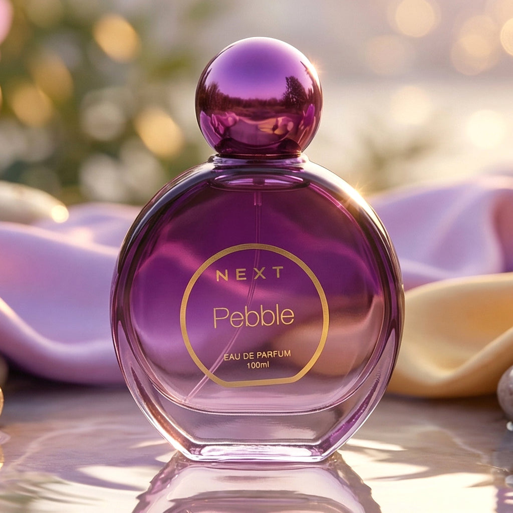Premium fragrance packaging of Next long lasting perfume