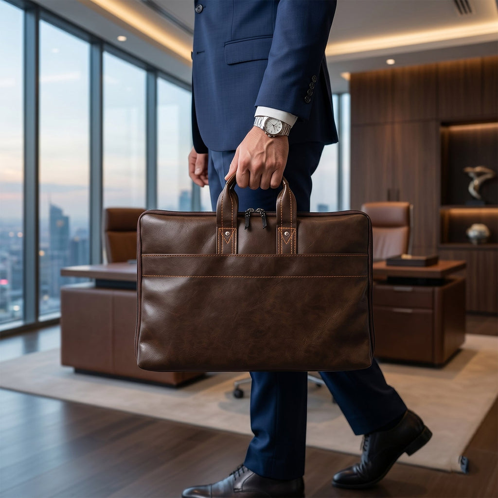 Stylish durable office briefcase