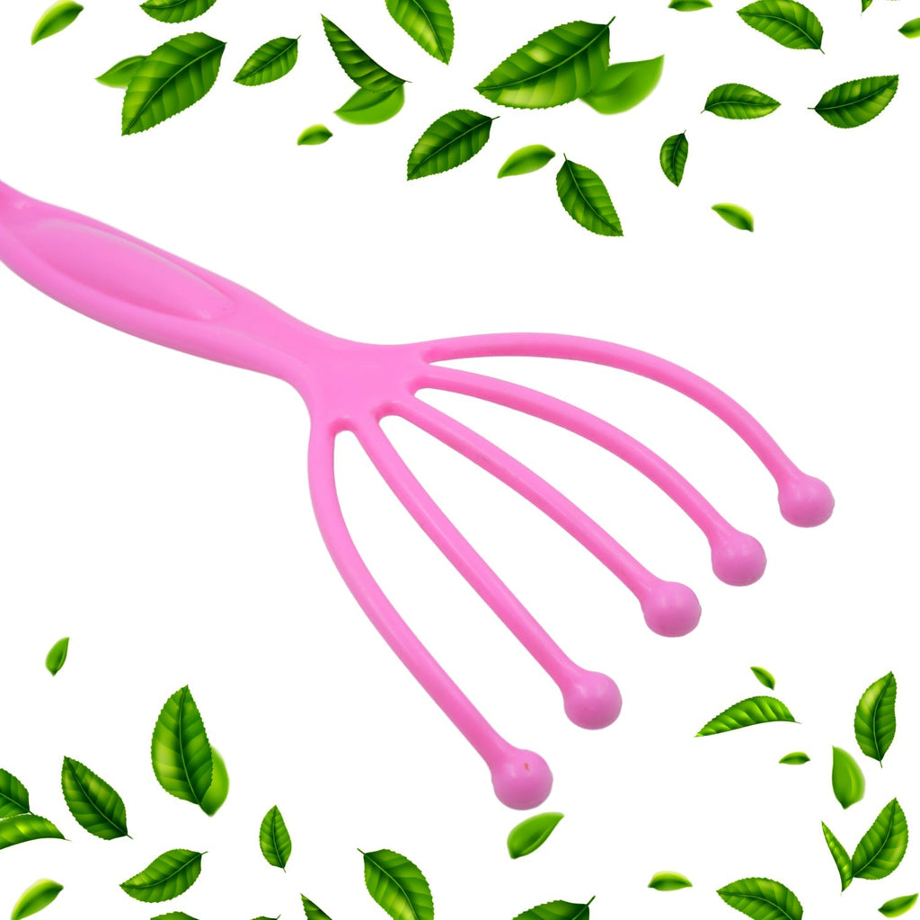 Travel Scalp Head Massager Relaxer Portable Body Stress Relief Tool (1 Pc)