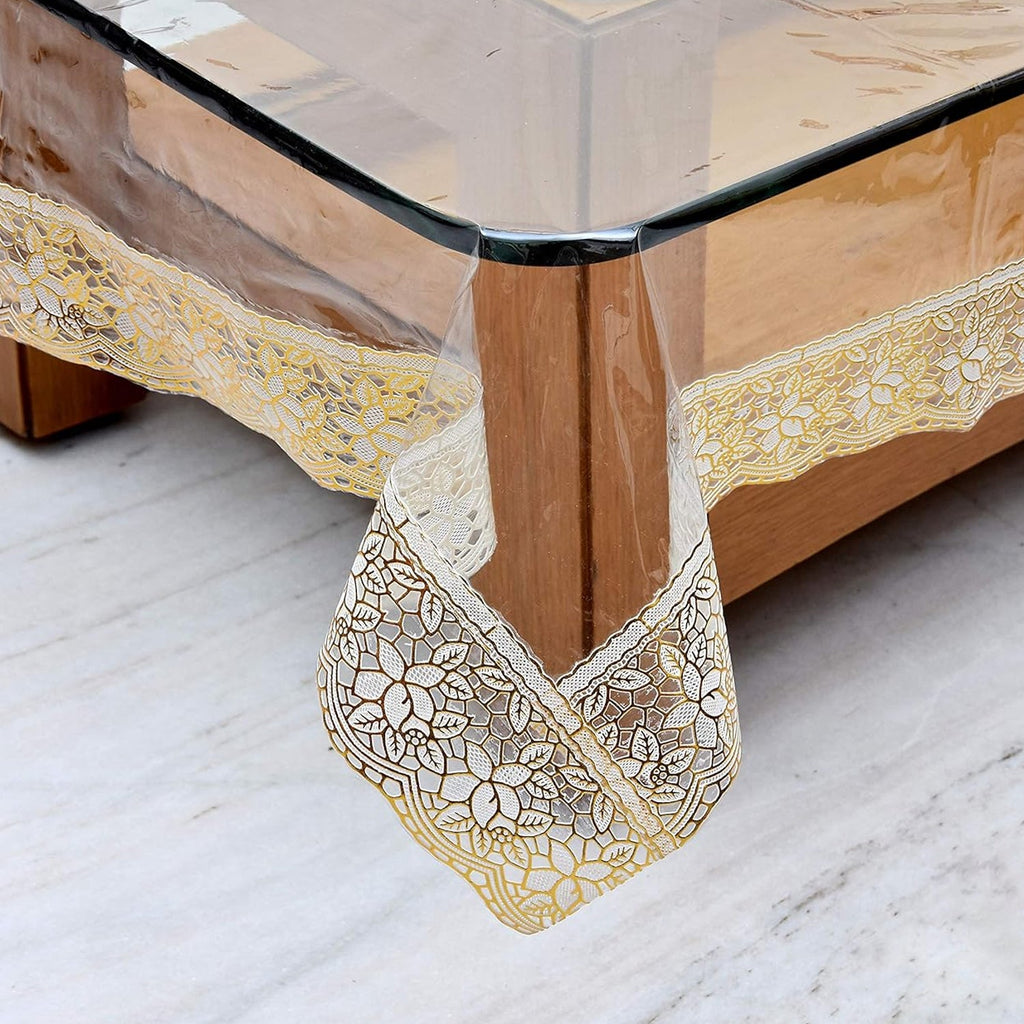 Decorative border plastic table cover sheet for home and kitchen home & kitchen
