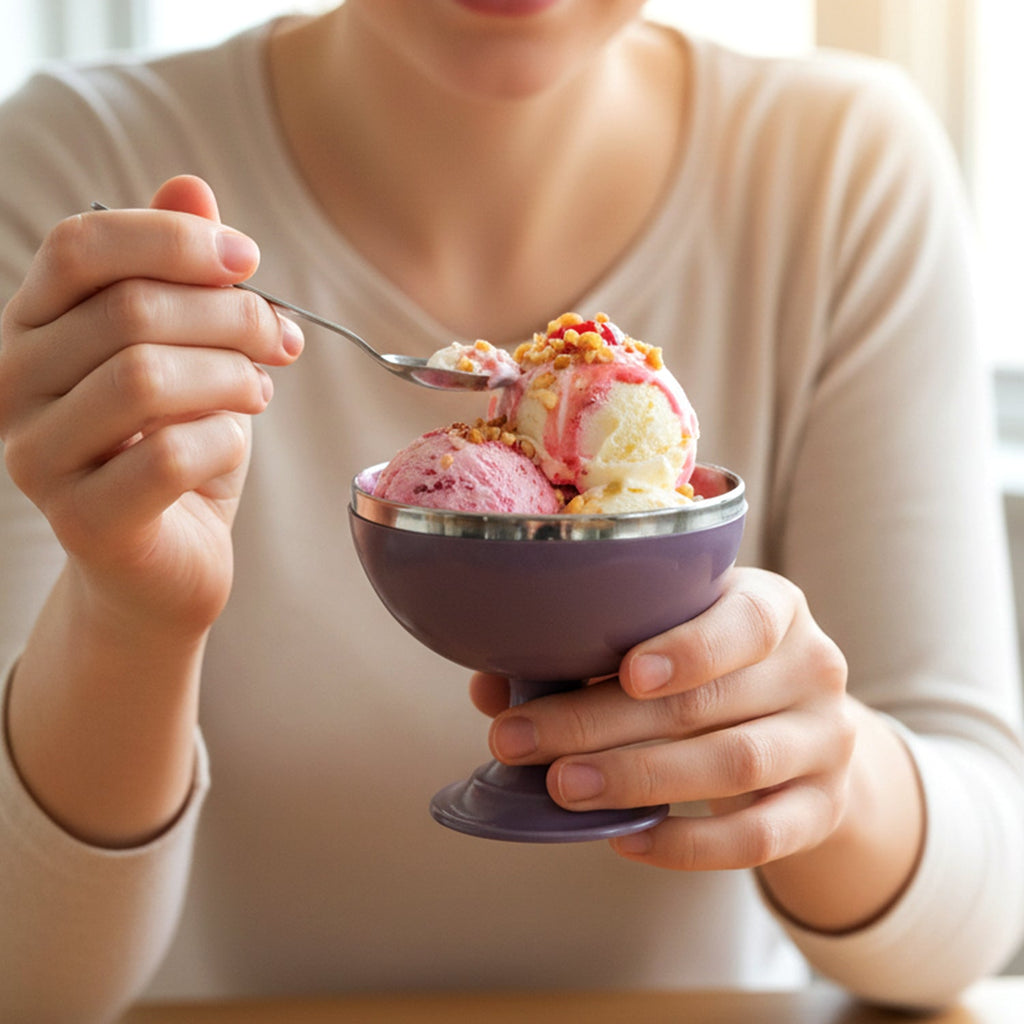 Dessert cups set with stand for home gatherings