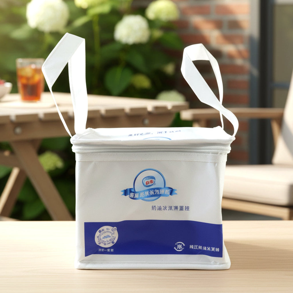 Compact thermal lunch bag for easy carrying