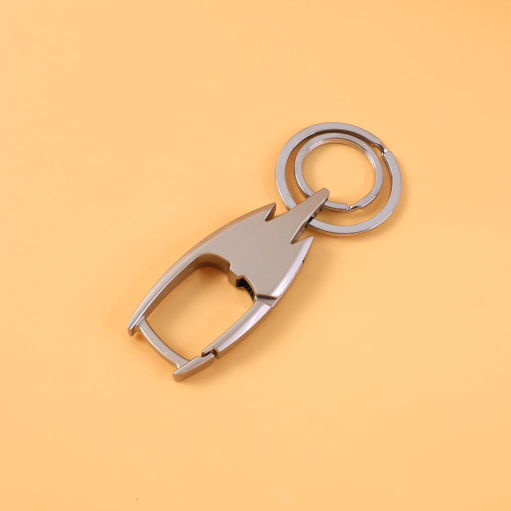 Keyring organizer holder in durable metal
