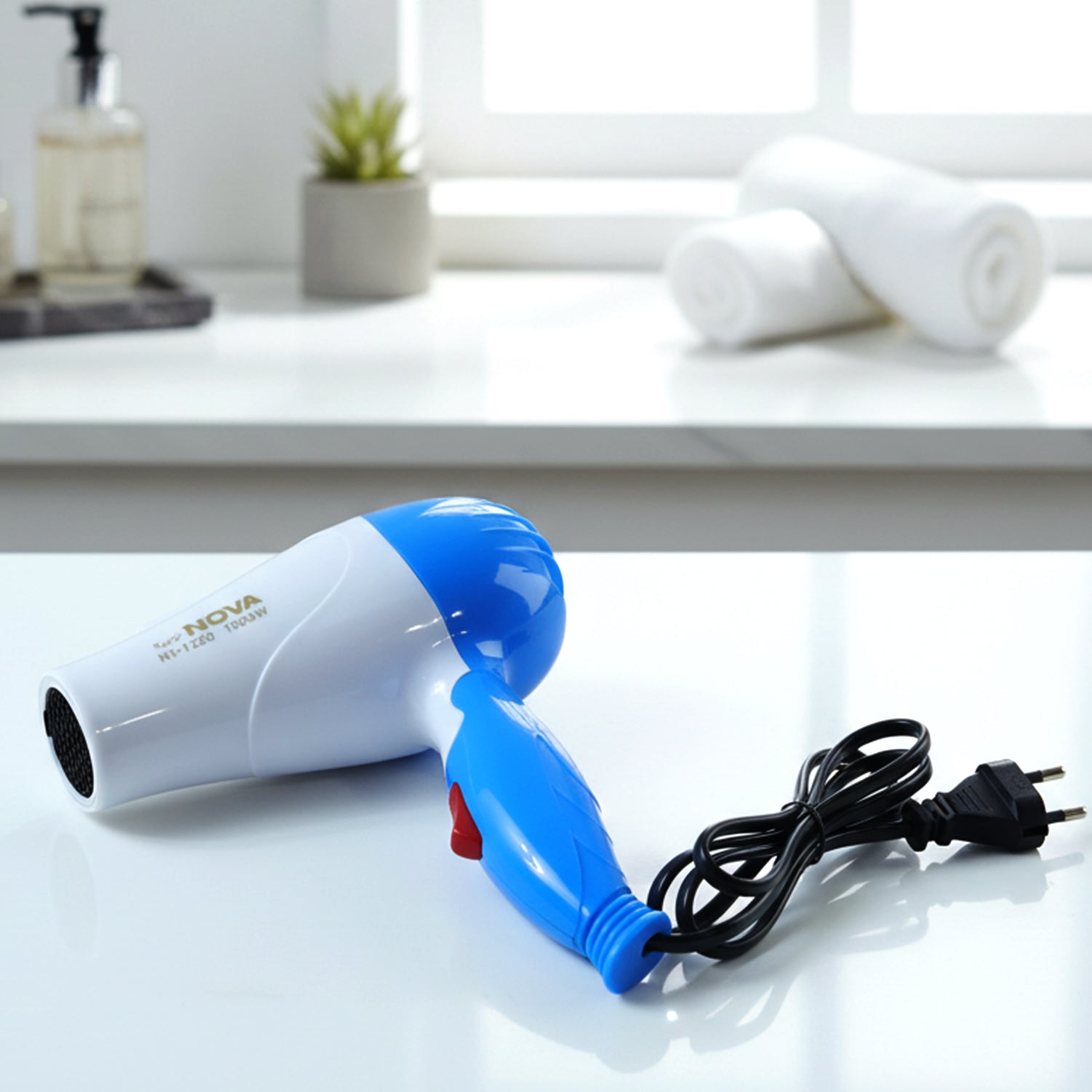 Professional blow dryer with dual speed