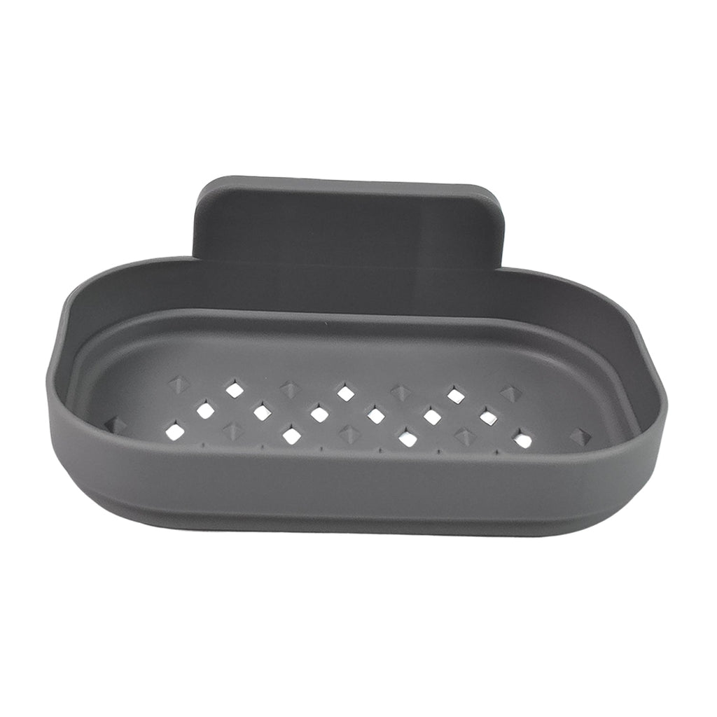 Kitchen Soap Dish, Self-Adhesive Wall Soap Holder for Sink and Basin (1 Pc)