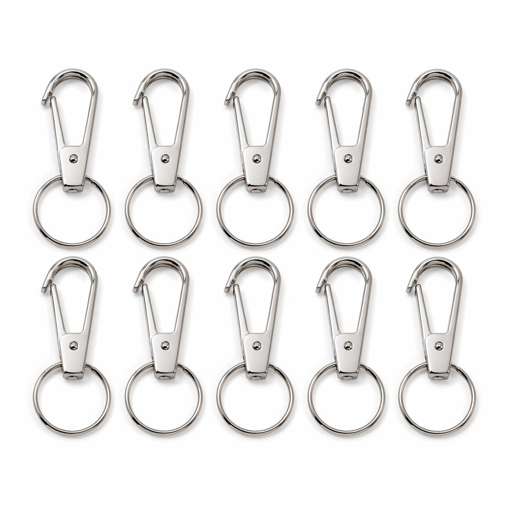 Organizing keys with heavy duty metal clips