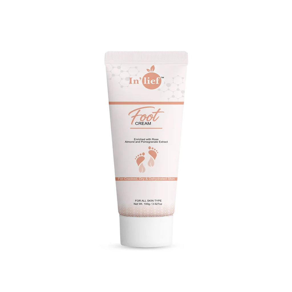 Foot care cream specially designed for dry, rough feet
