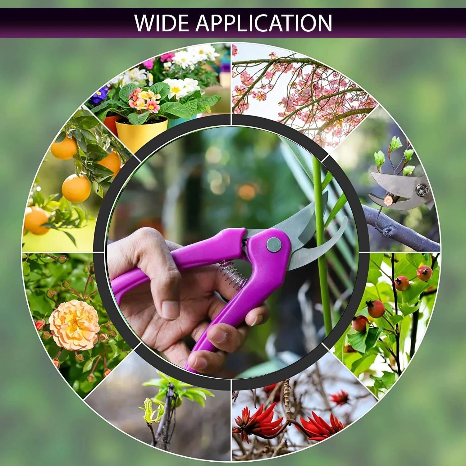 Protective gardening gloves included with tool set