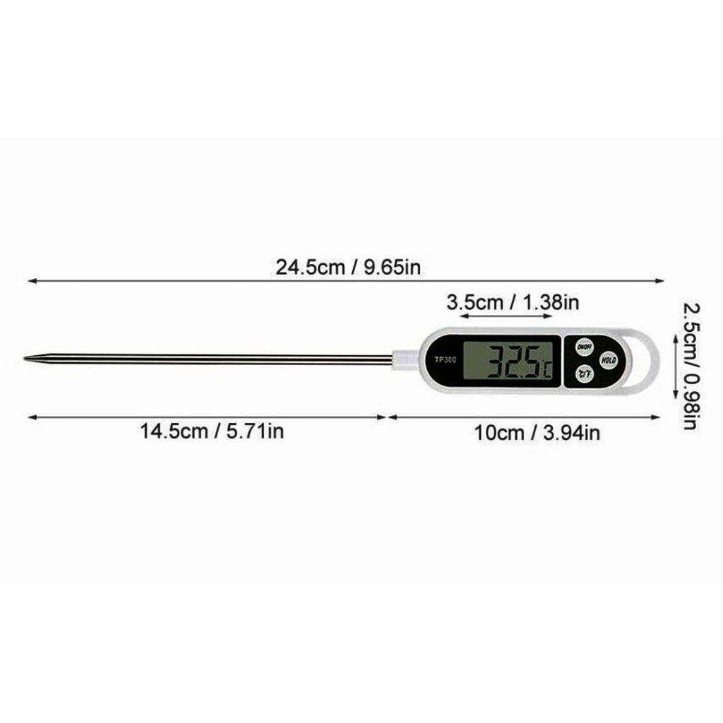 Digital thermometer liquid testing
