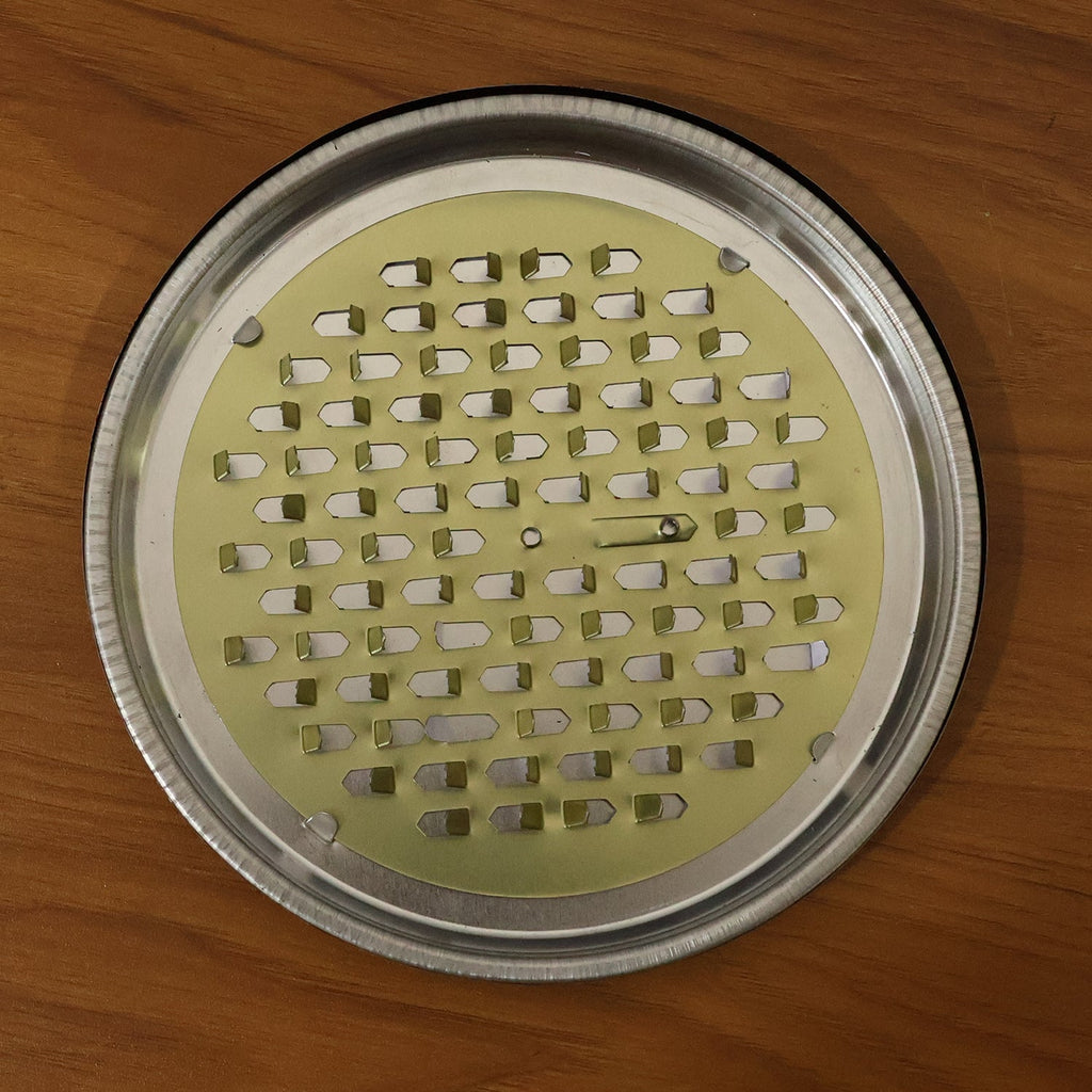 Sturdy metal mosquito coil stand for safe and clean coil burning