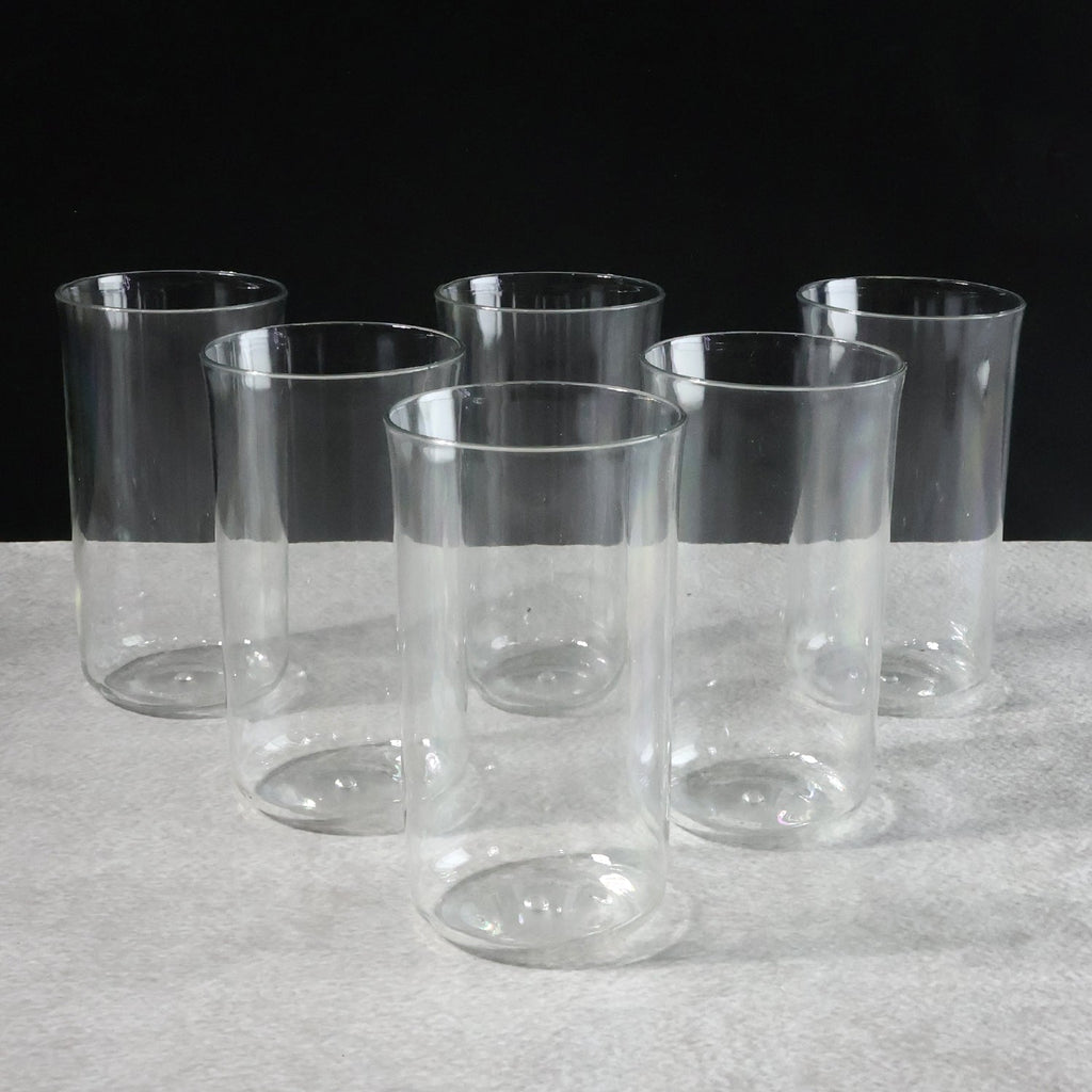 Glossy plastic glass set perfect for family use and parties