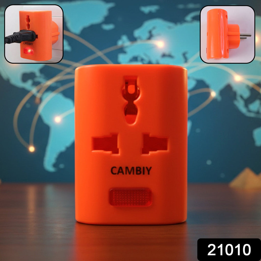 Universal travel plug adapter for multiple device compatibility