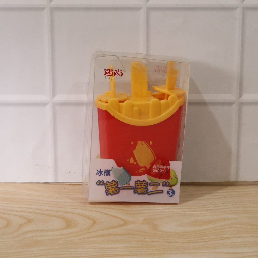 Daily use French fries ice pop mould for easy homemade frozen desserts.
