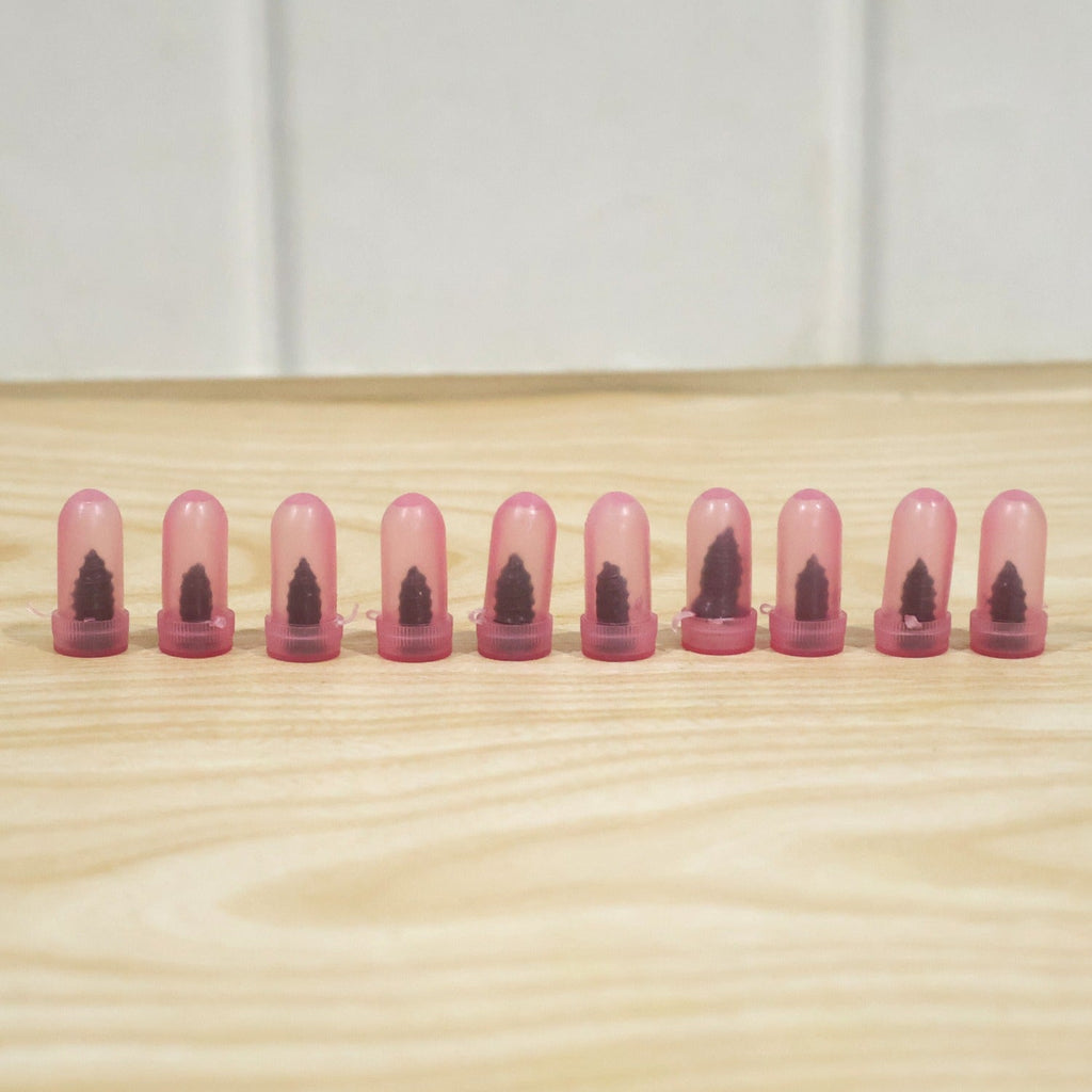 Pink car tire repair kit with Screw Nails