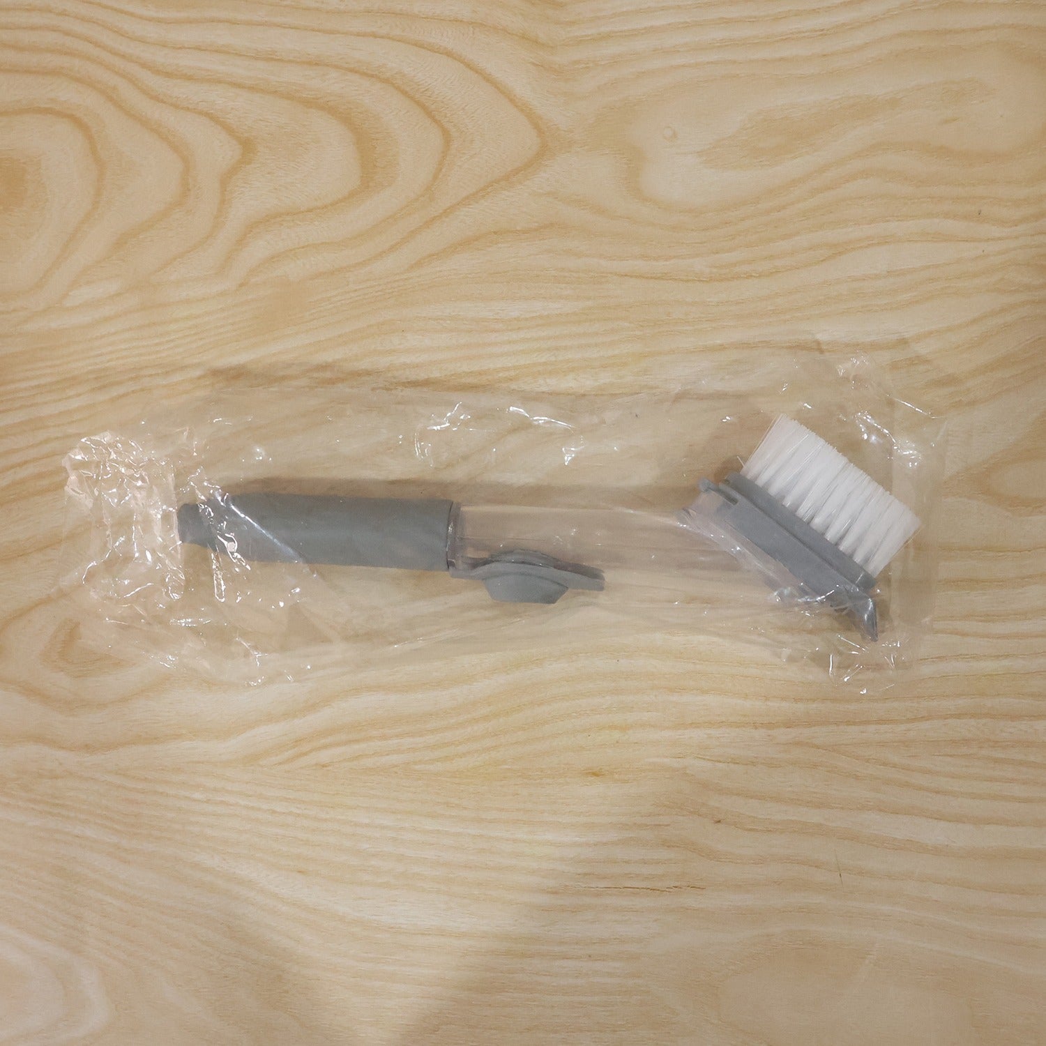 Packaging box for the soap dispensing dish scrub brush