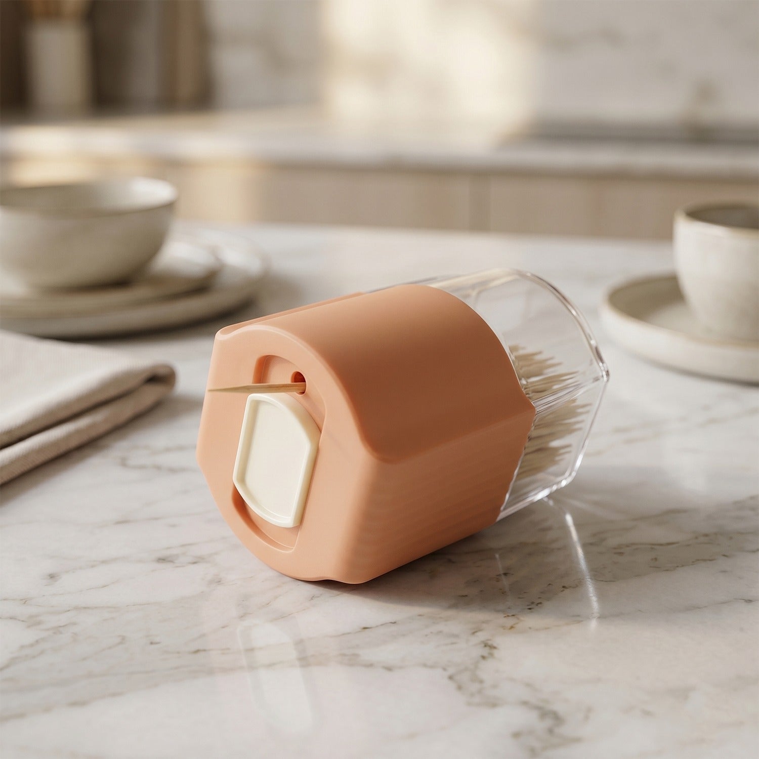 Design of modern toothpick holder for tables