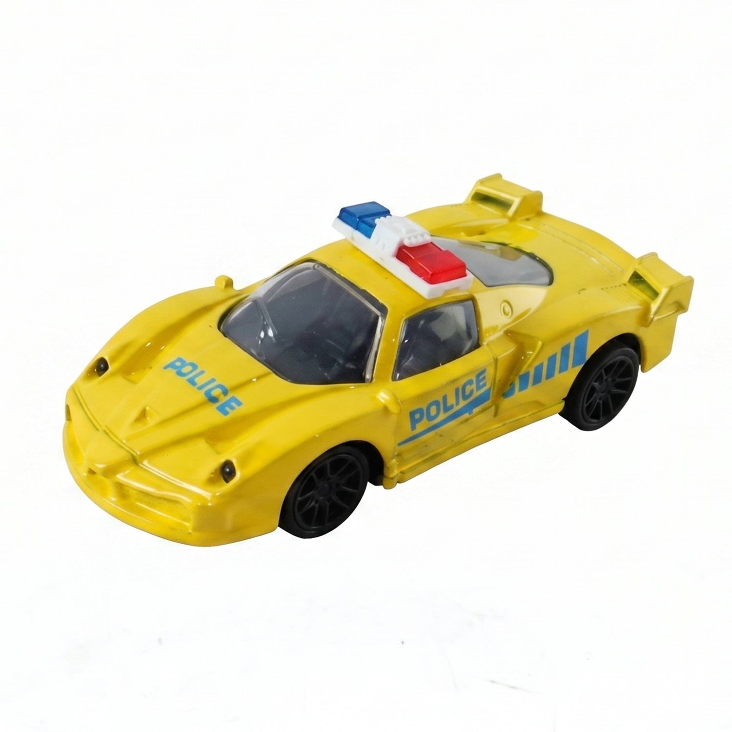 Mini racing police car toy for children