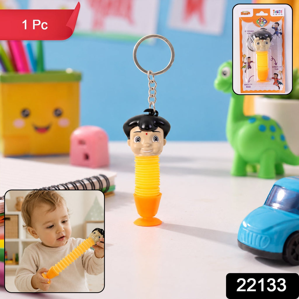 Pack of pop tube fidget toys in bright colors