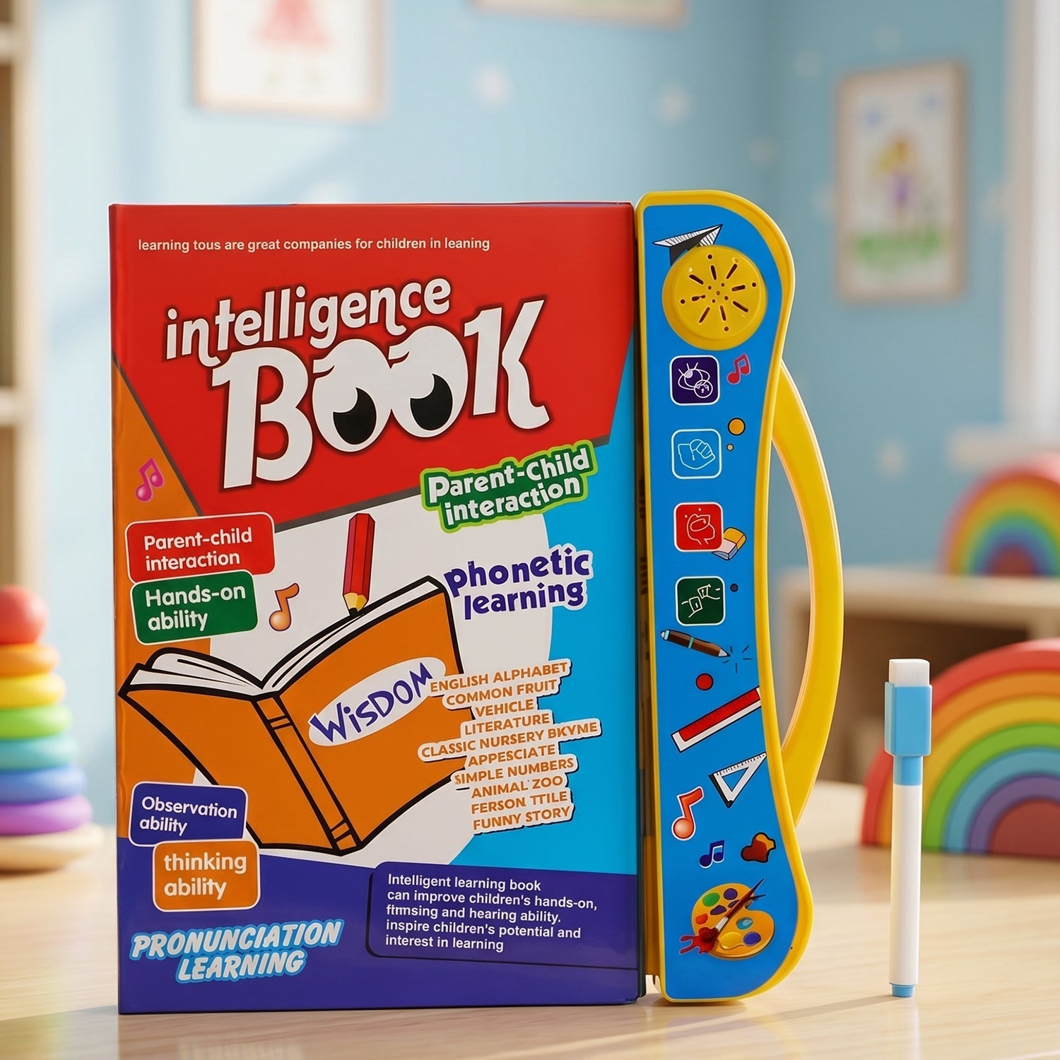 Kids education electronic sound book for early learning