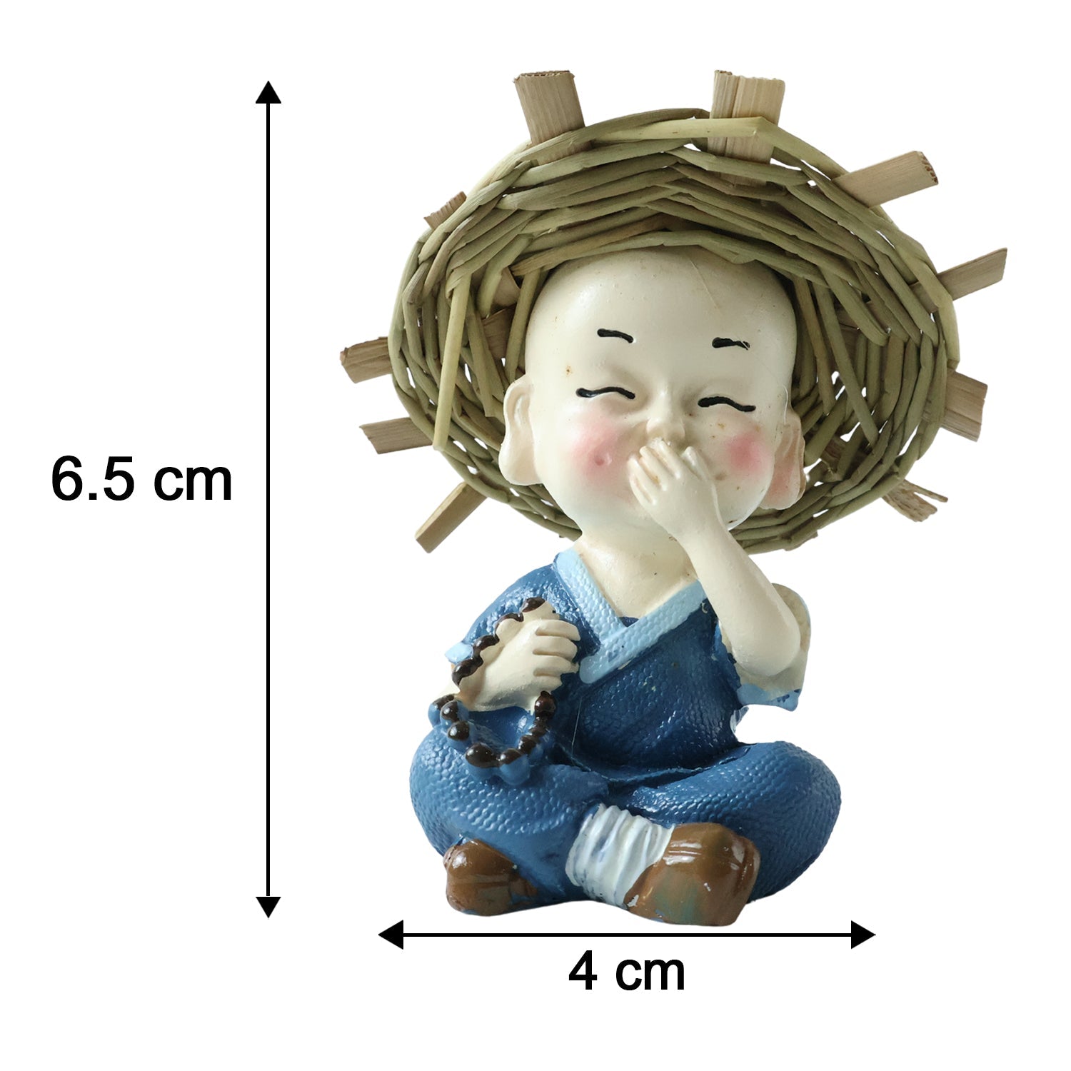 Baby monk Buddha decorative figurine set - image 6
