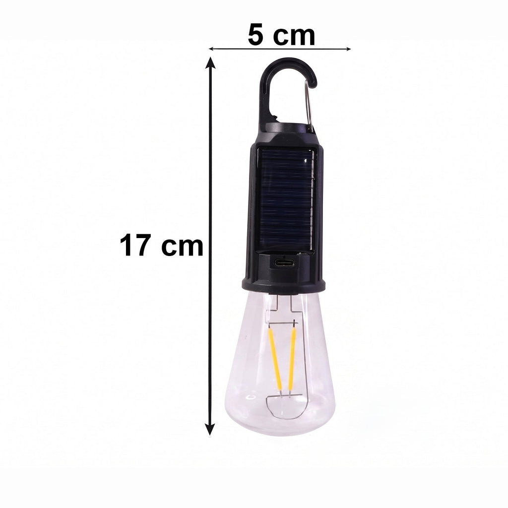 Size and dimension guide for rechargeable camping lantern