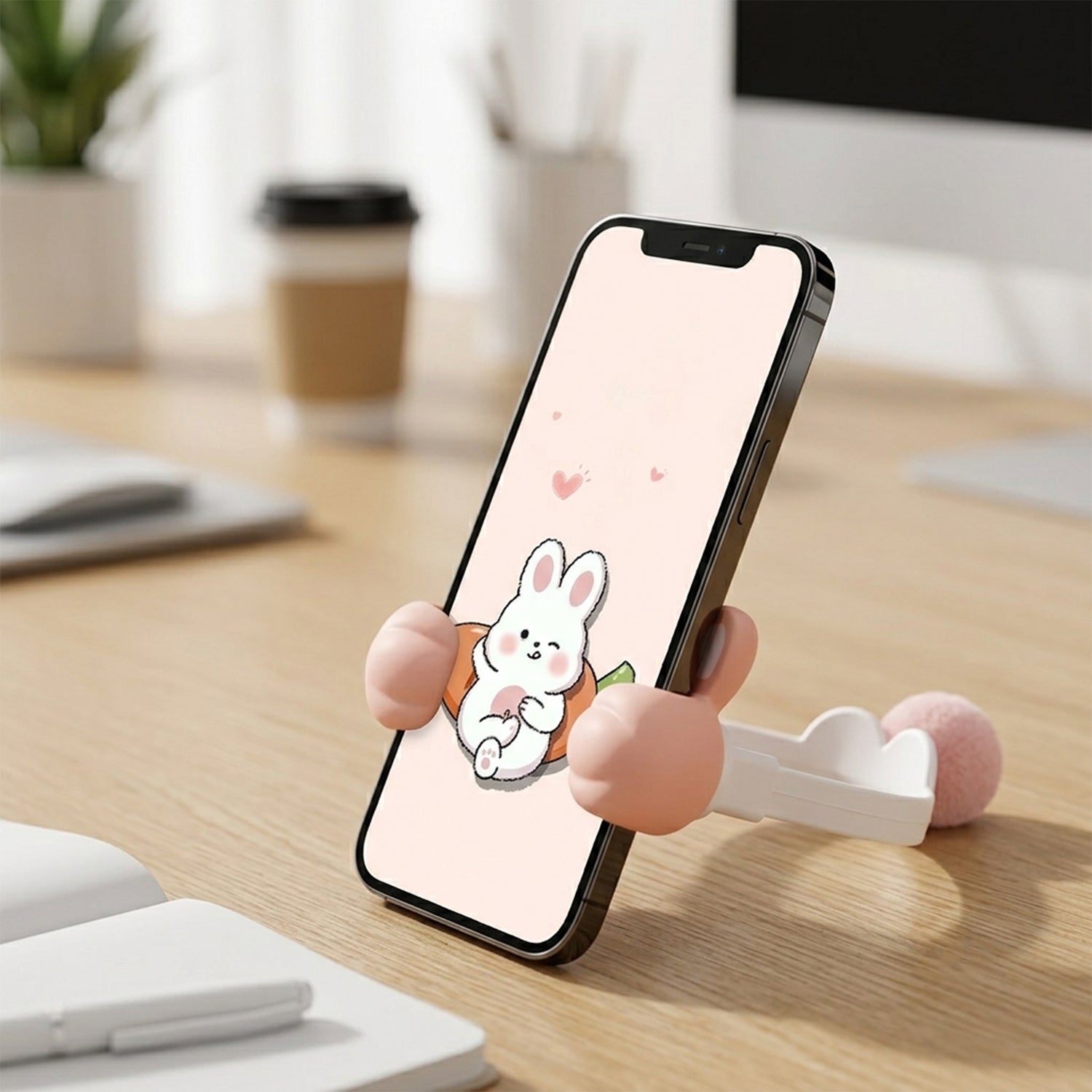 Flexible bunny phone holder - image 8
