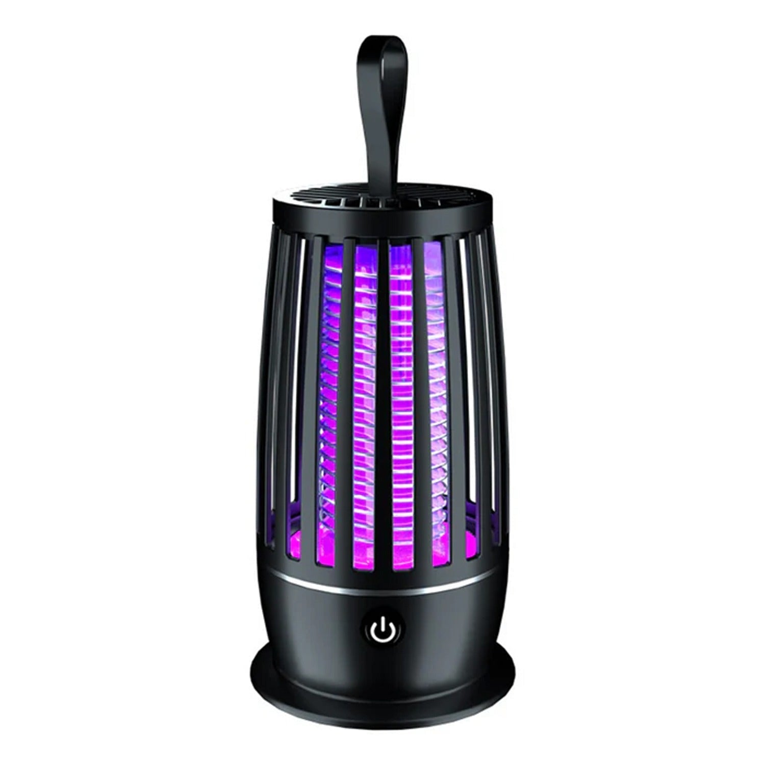Detailed view of the electric mosquito killer lamp's protective grill.