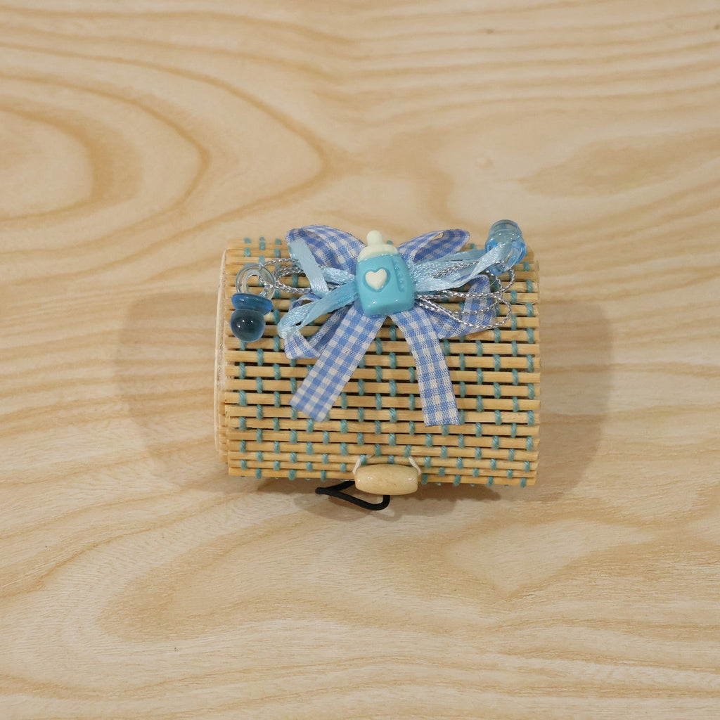 Bamboo gift box used for organising delicate jewellery and precious trinkets