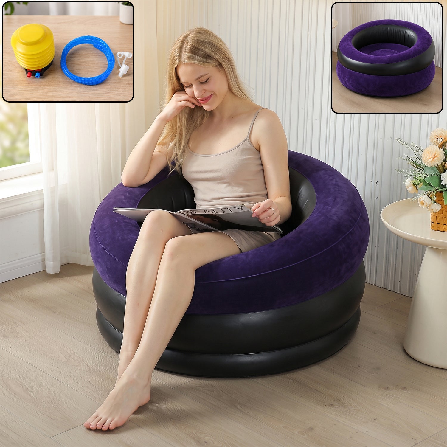 Inflatable sofa bed dimensions