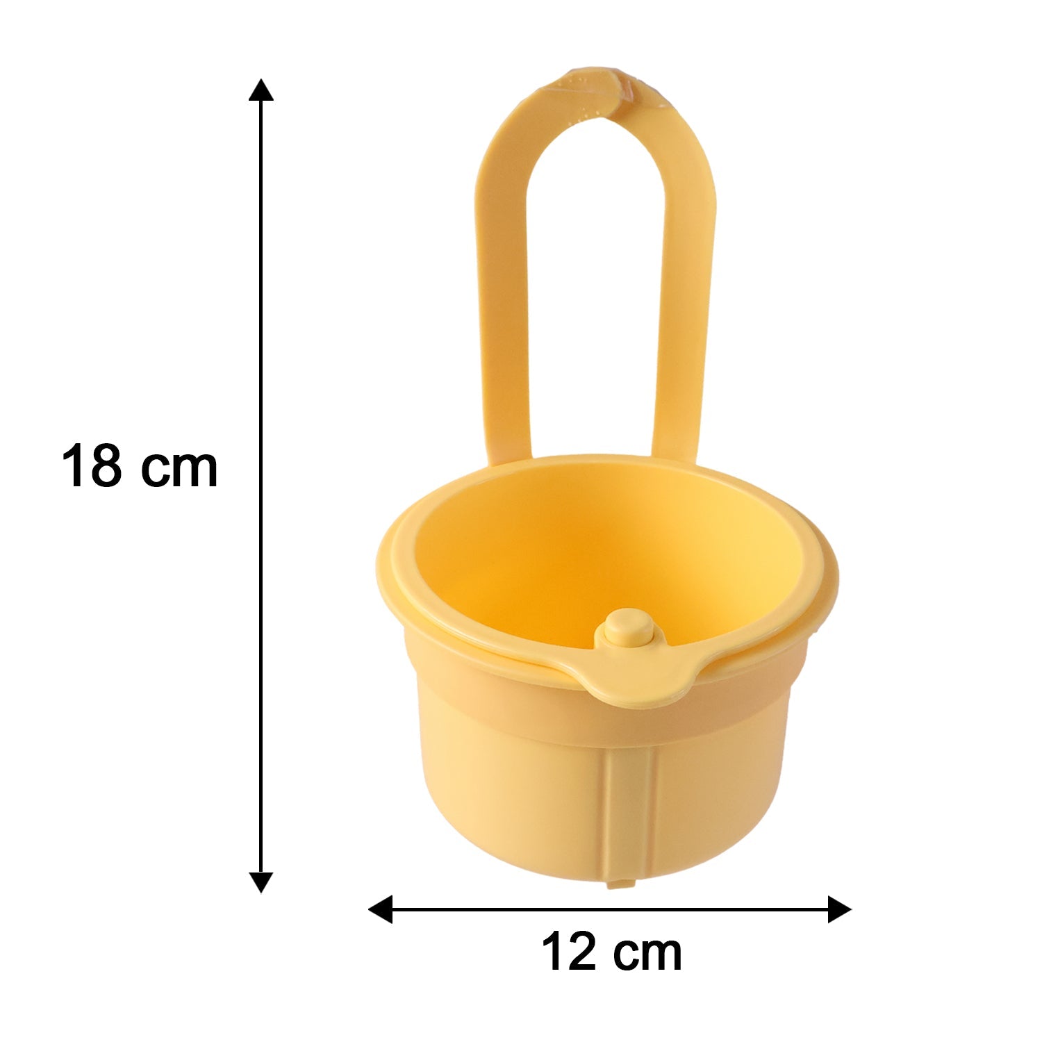 Plastic hanging kitchen sink drain basket dimension photo
