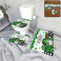 Main image of 3 in 1 bathroom mat set installed in bathroom