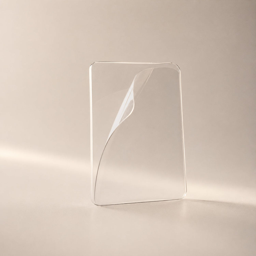 Detailed view of gel pad showing adhesive surface