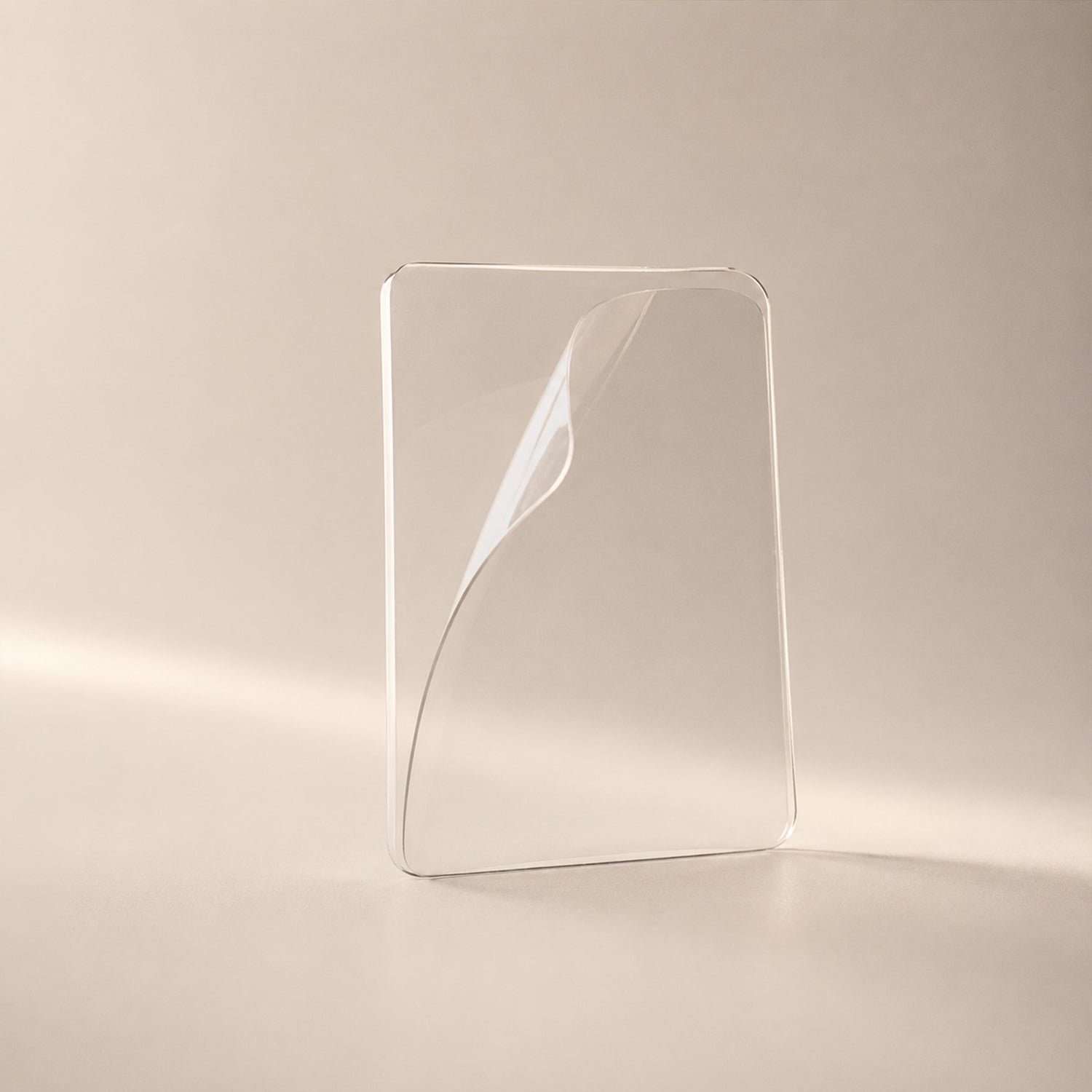 Detailed view of gel pad showing adhesive surface