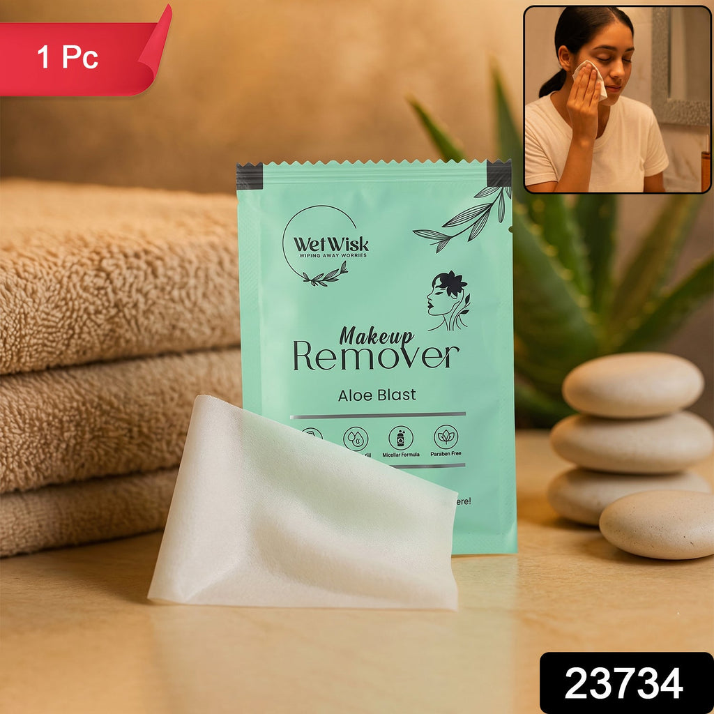 Wetwisk makeup remover wipe pack for easy makeup removal
