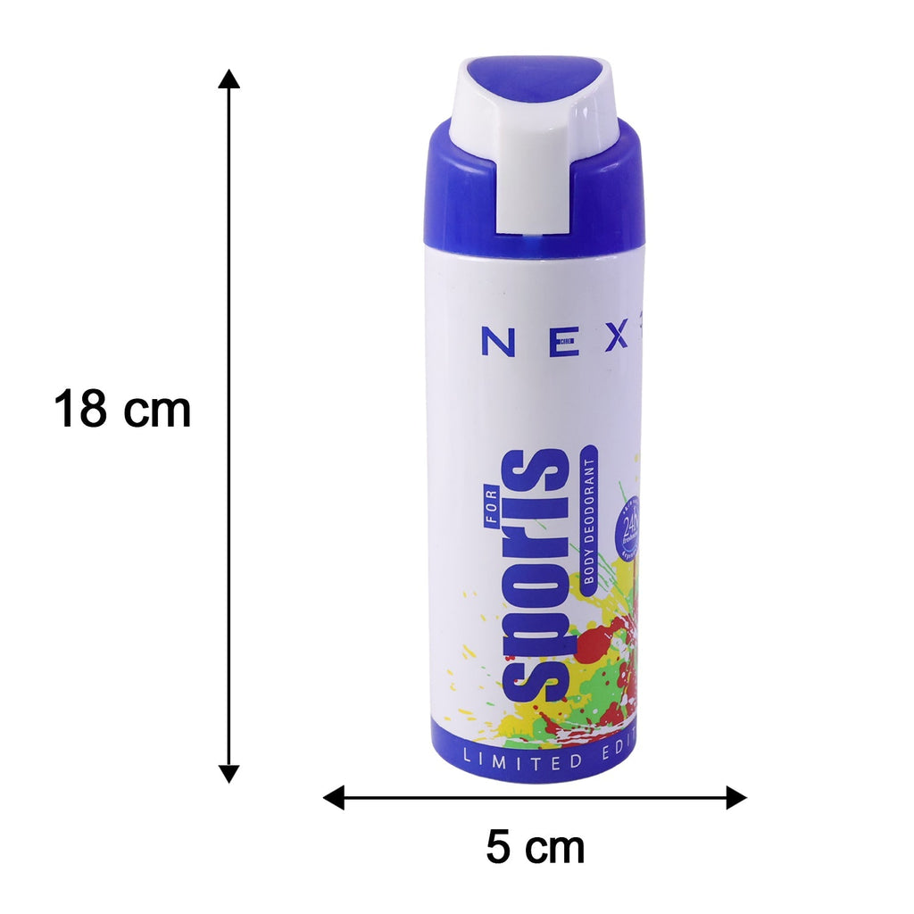 Body spray size guide for men’s deodorant