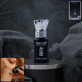 Java roll on attar perfume oil in black and silver bottle