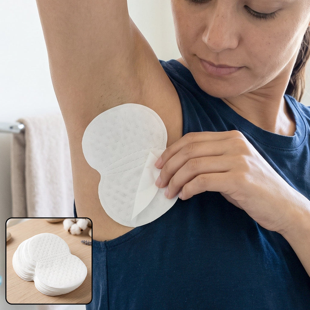 Disposable underarm sweat pads 10 piece pack - image 1