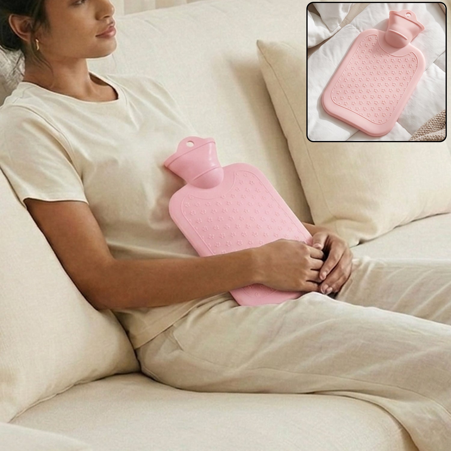 Reusable hot water therapy bag clean product image without SKU
