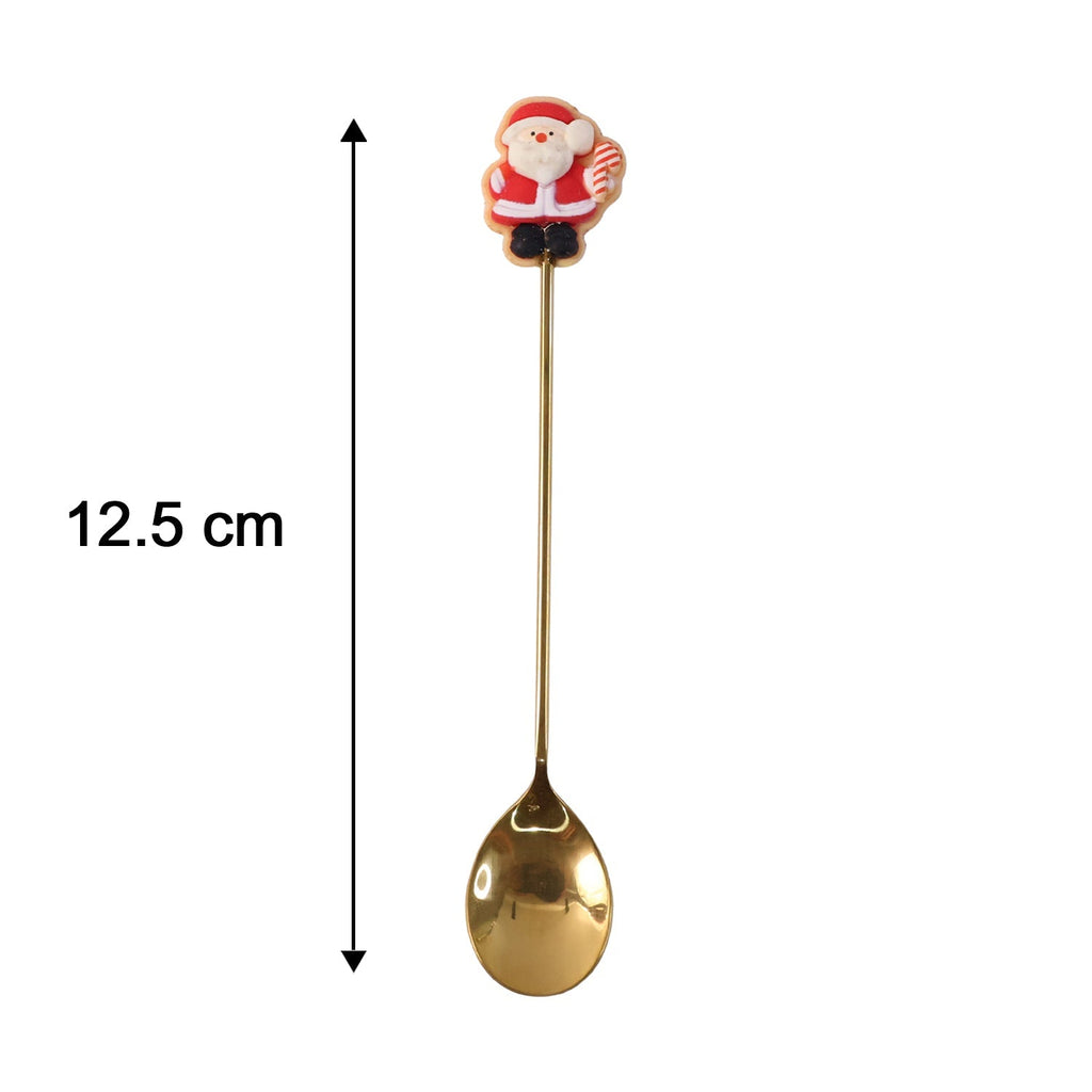 Size guide for Mix Golden Cartoon Spoon Set