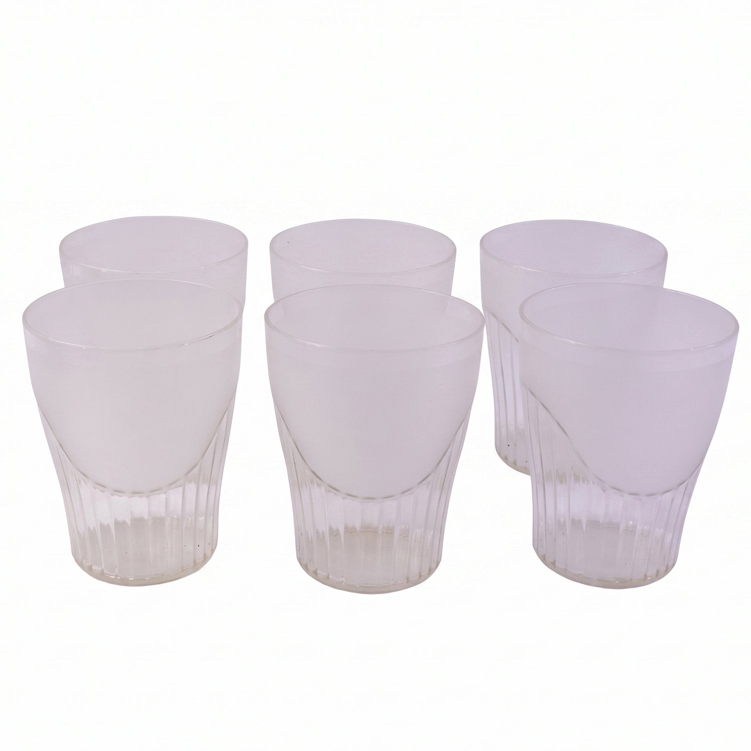Stackable, stylish plastic glasses for daily and party use
