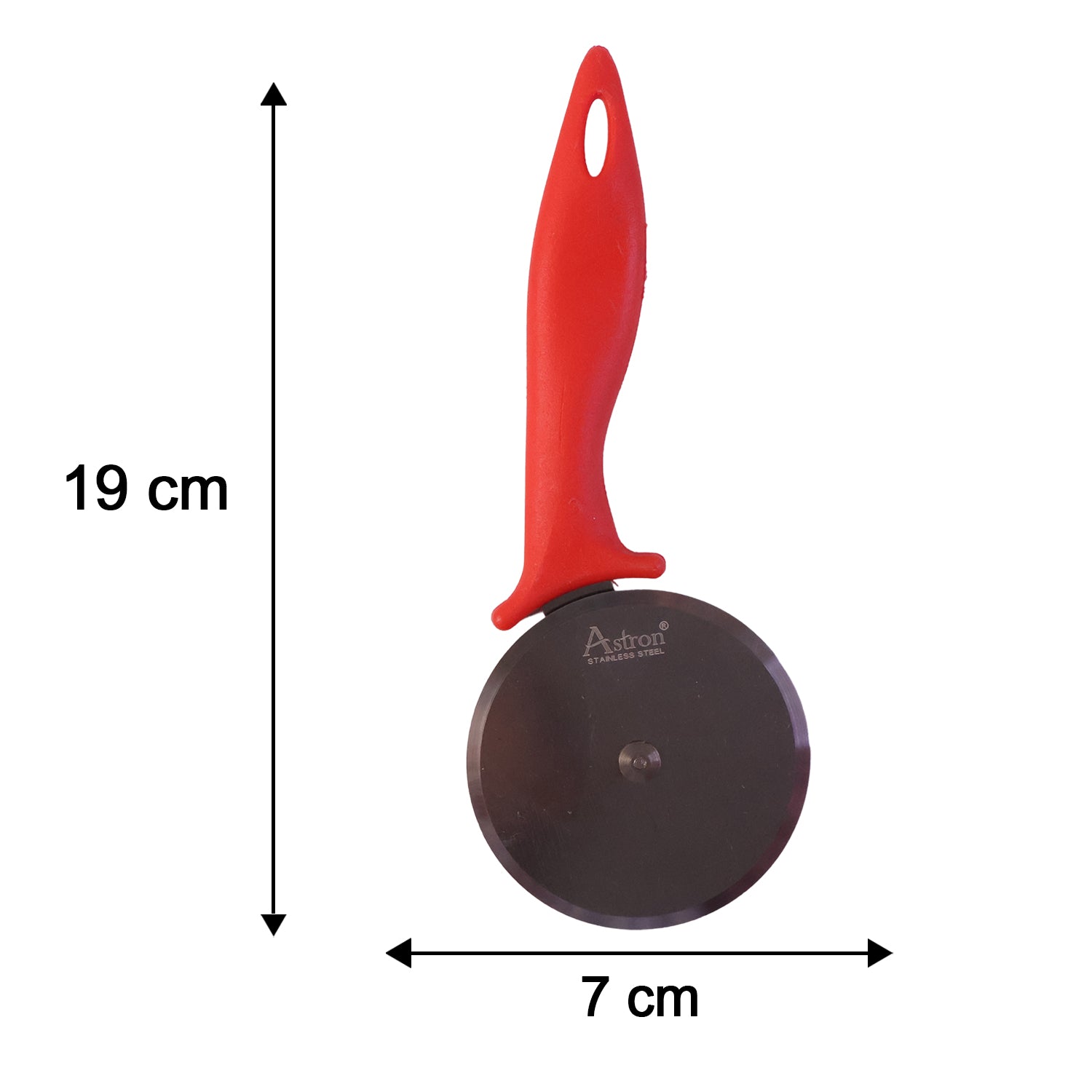 Pizza cutter size dimensions for reference