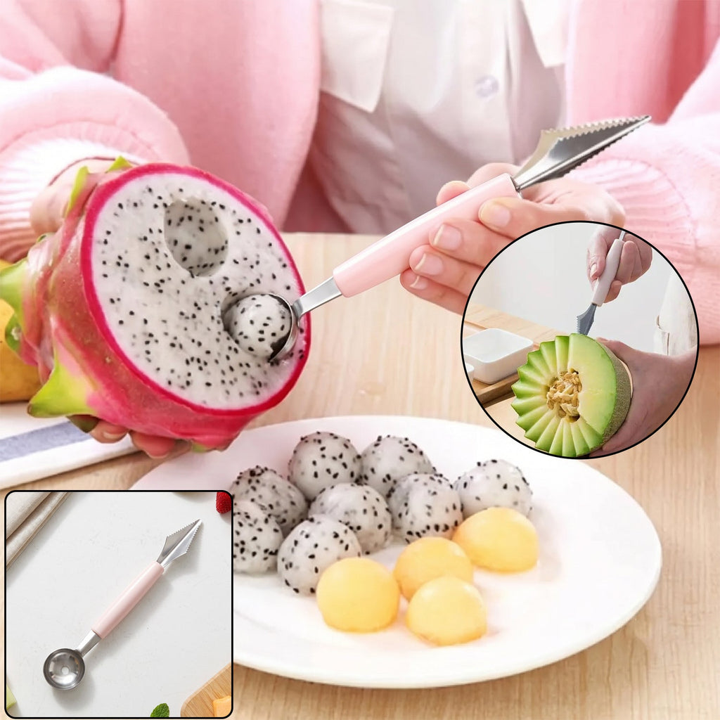 2 in 1 watermelon cutter scoop